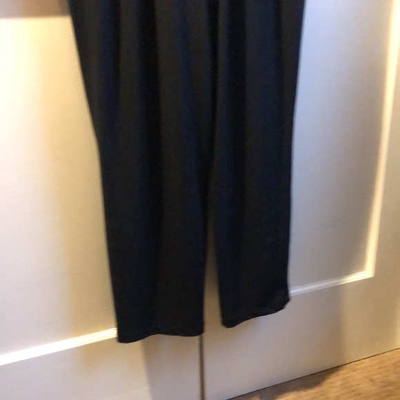 Uniqlo black lace drapey jumpsuit   Size Large - Picture 10 of 11